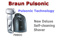 Braun Pulsonic Electric Shavers