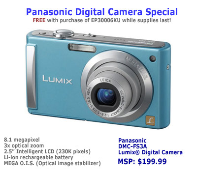 Panasonic Free Camera Special