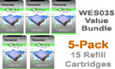 WES035 5 Pack