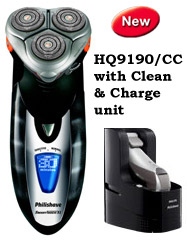Philips HQ9190CC with Jet Clean system for automatic cleaning