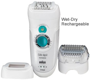 Braun 7281 Epilator - Lady Shaver (Wet-Dry)