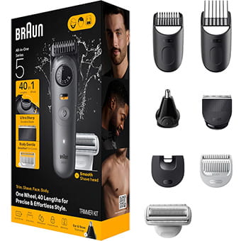 Braun AIO 5510 Series 5 Trimmer Style Kit