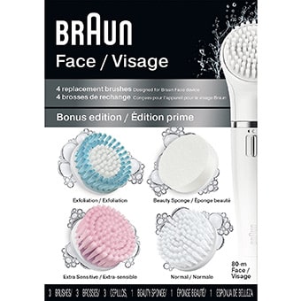 Braun Face 80M Replacement Brushes