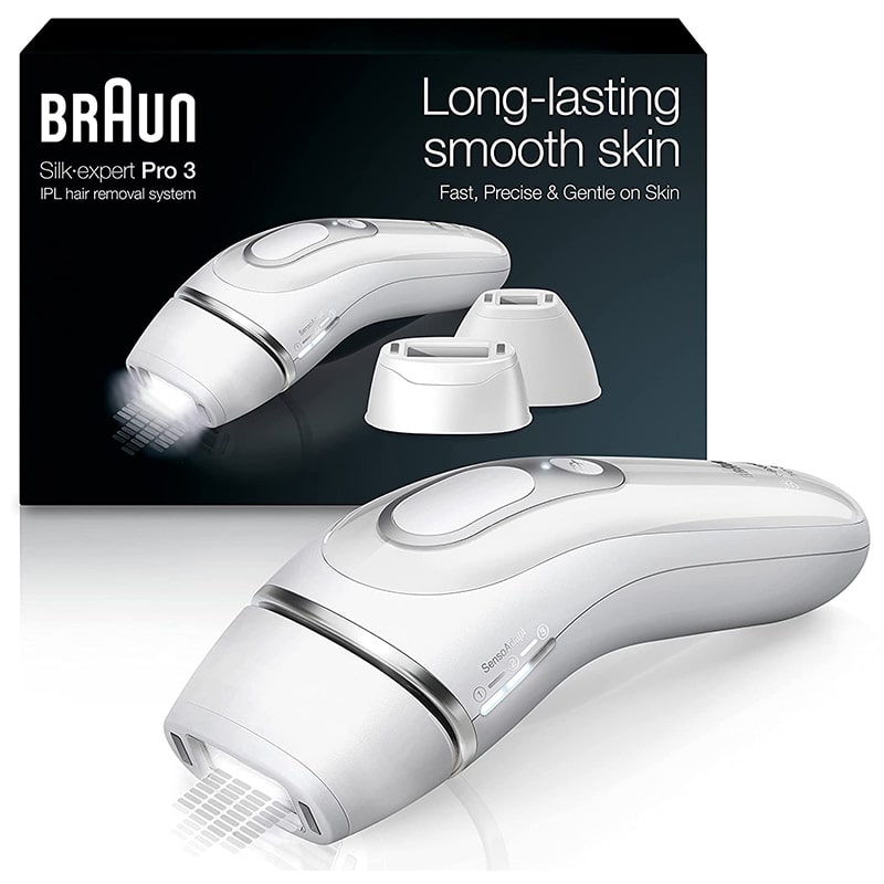 Braun PL3221 Silk-expert Pro 3 Intense Pulsed Light (IPL) Hair Removal