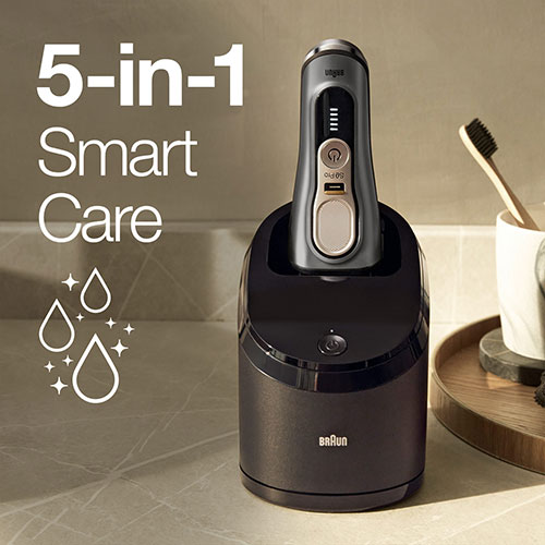 Braun Series 9 Pro+ 9477cc Wet & Dry Shaver with 5-in-1 SmartCare cent