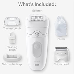 Braun Silk-epil 5 SE5-041 Package Content