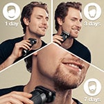Shaves 1-3-7 Day Beards