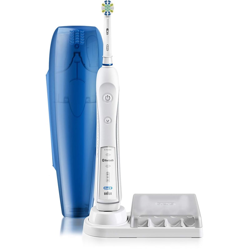 T Onvermijdelijk Rond en rond Oral-B Pro 5000 Electric Toothbrush With Bluetooth