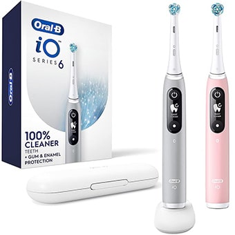 Oral-B iO Series 6 Toothbrush - Grey or Pink