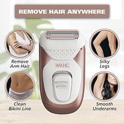 Wahl 3234 Clean & Smooth Lady Shaver Application