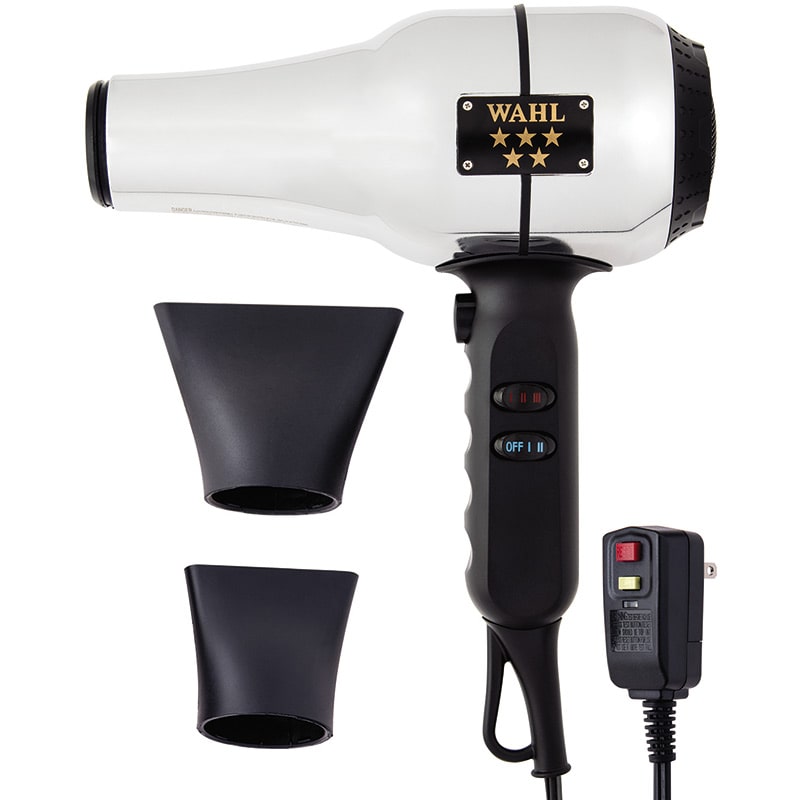 Wahl 56962 5-Star Ionic Hair Dryer with 3 Heat and 2 Speed Settings