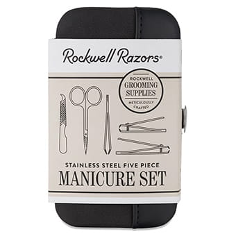 Rockwell Razors Stainless Steel Five Piece Manicure Set